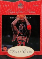 1997 SP Authentic Sign Times Stars & Rookies #MJ Michael Jordan Basketball Card