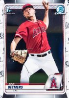 2020 Bowman Draft #BD41 Reid Detmers Chrome Baseball Card