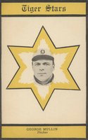 1909 Topping & Co. Detroit Tigers Postcards # George Mullin Baseball Card
