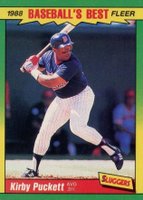 1988 Fleer Baseball's Best #30 Kirby Puckett Baseball Card