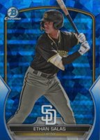 2023 Bowman Draft Sapphire Edition #BDC1 Ethan Salas Baseball Card