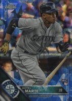 2016 Topps Chrome Sapphire Edition #73 Ketel Marte Baseball Card
