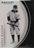 2016 Panini Immaculate #8 Honus Wagner Black 1/1 Baseball Card