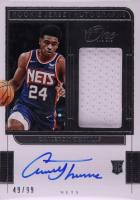 2021 Panini One and One Rookie Jersey Autographs #CMT Cameron Thomas Basketball Card