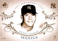 2005 SP Legendary Cuts #54 Mickey Mantle Baseball Card