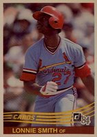 1984 Donruss #231 Lonnie Smith Baseball Card