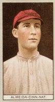 1912 Brown Backgrounds Broadleaf #3 Rafael Almeida Baseball Card