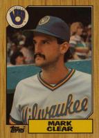 1987 Topps Tiffany #640 Mark Clear Baseball Card