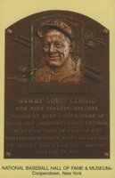 1964 DATE Hall of Fame Yellow Plaque Postcard # Lou Gehrig Baseball Card