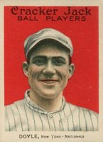 1915 Cracker Jack #4 Larry Doyle Baseball Card