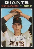 1971 Topps #251 Frank Reberger Baseball Card
