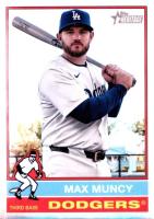 2025 Topps Heritage #359 Max Muncy Chrome-Refractor Baseball Card