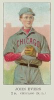 1908 American Caramel # Johnny Evers Baseball Card