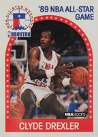 1989 Hoops #69 Clyde Drexler All-Star Basketball Card