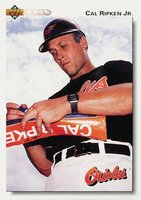 1992 Upper Deck #165 Cal Ripken Jr. Gold Hologram Baseball Card