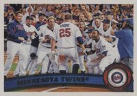 2011 Topps #614 Minnesota Twins Baseball Card