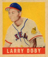 1948 Leaf #138 Larry Doby Short Print Baseball Card