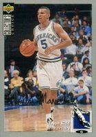 1994 Collector's Choice #250 Jason Kidd Silver Signature Basketball Card