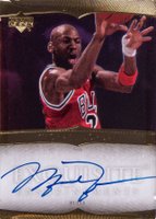 2006 Upper Deck Exquisite Collection Enshrinements #EX-MJ2 Michael Jordan Basketball Card