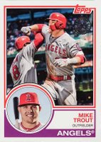 2018 Topps Update 1983 Topps Baseball #83-42 Mike Trout Baseball Card