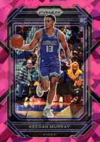 2022 Panini Prizm #245 Keegan Murray Pink Ice Basketball Card