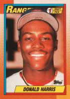 1990 Topps Tiffany #314 Donald Harris Baseball Card