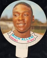 1970 Topps Candy Lids # Rich Allen Baseball Card