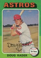 1975 Topps #165 Doug Rader Baseball Card