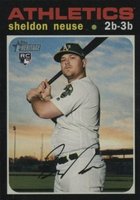 2020 Topps Heritage #539 Sheldon Neuse Baseball Card