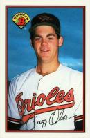 1989 Bowman Tiffany #6 Gregg Olson Baseball Card