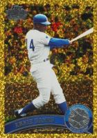 2011 Topps #247 Ernie Banks Canary Diamond Anniversary 1/1 Baseball Card