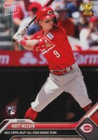 2023 Topps Now Offseason Rookie Cup MLB All-Star Rookie Team #RC10 Matt Mclain Baseball Card