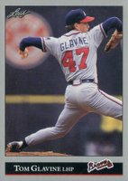 1992 Leaf #279 Tom Glavine Baseball Card
