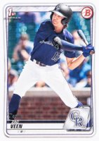 2020 Bowman Draft #BD107 Zac Veen Baseball Card