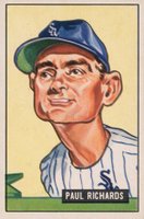 1951 Bowman #195 Paul Richards Baseball Card