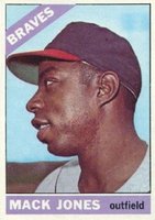 1966 Topps #446 Mack Jones Baseball Card