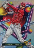 2023 Topps Cosmic Chrome #91 Shohei Ohtani Refractor Baseball Card