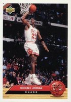 1992 Upper Deck McDonalds #P5 Michael Jordan Basketball Card