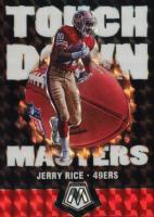 2020 Panini Mosaic Touchdown Masters #TM5 Jerry Rice Mosaic Football Card