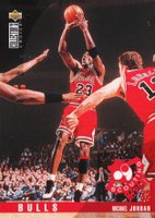 1996 Collector's Choice International II #114 Michael Jordan Basketball Card