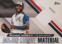2024 Topps Major League Material #MLM2MH Michael Harris II Series 2 Baseball Card