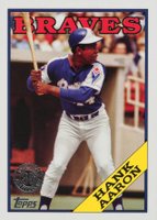 2023 Topps 1988 Topps Baseball #2T8828 Hank Aaron Series 2 Baseball Card