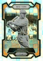2024 Panini Prizm #117 Mel Ott Premium Box Set Prizm Baseball Card