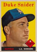 1958 Topps #88 Duke Snider Baseball Card