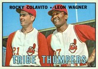 1967 Topps #109 Tribe Thumpers Baseball Card
