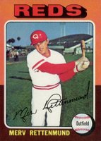 1975 Topps #369 Merv Rettenmund Baseball Card