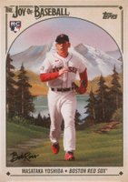 2023 Topps X Bob Ross the Joy of Baseball #62SP Masataka Yoshida Variation Baseball Card