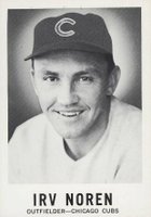 1960 Leaf #101 Irv Noren Baseball Card