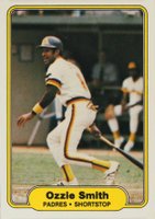 1982 Fleer #582 Ozzie Smith Baseball Card