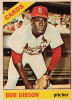 1966 Venezuela Topps #320 Bob Gibson Baseball Card